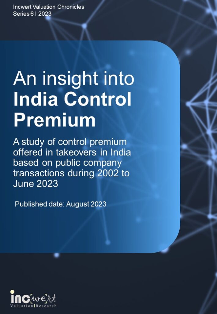 Control Premium Study-India 2023