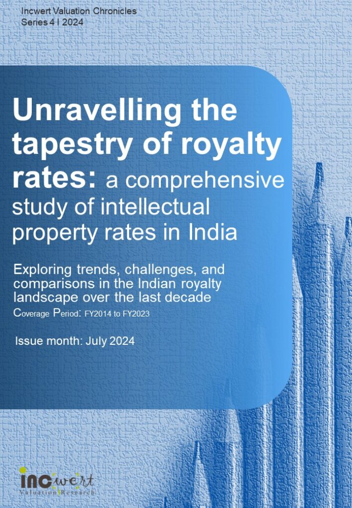 India Royalty Rates Study 2024 - Unravelling the tapestry of royalty rates