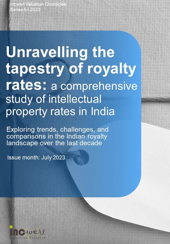 India Royalty Rates Study 2023-Unravelling the tapestry of royalty rates